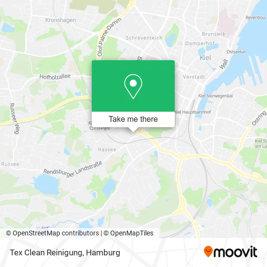 Карта Tex Clean Reinigung