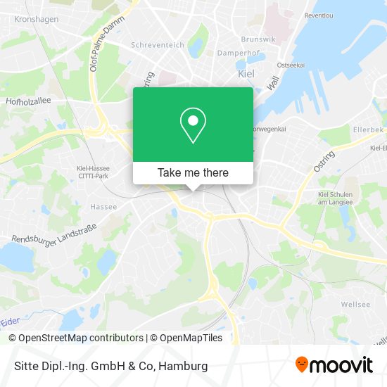 Sitte Dipl.-Ing. GmbH & Co map