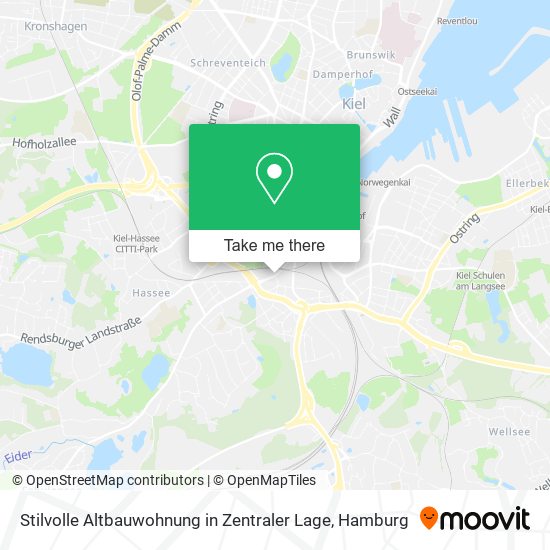 Stilvolle Altbauwohnung in Zentraler Lage map