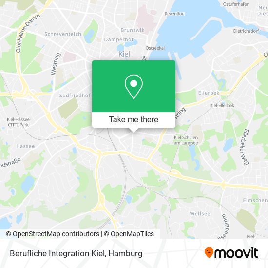 Berufliche Integration Kiel map