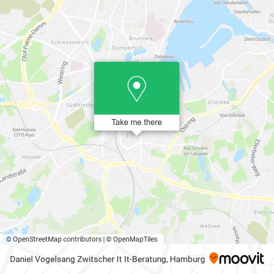 Карта Daniel Vogelsang Zwitscher It It-Beratung