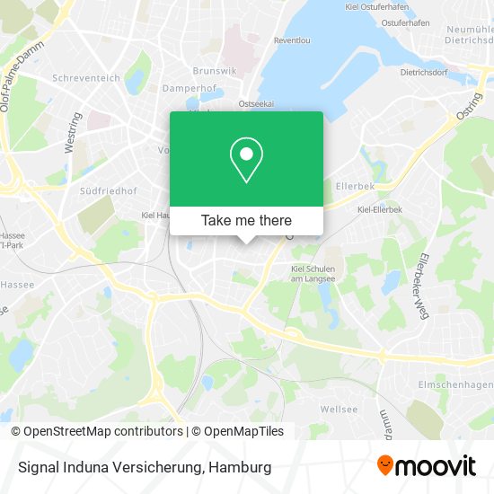 Signal Induna Versicherung map