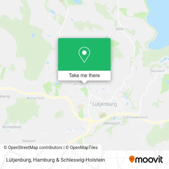 Карта Lütjenburg