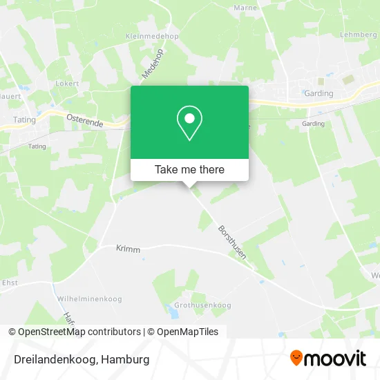 Карта Dreilandenkoog
