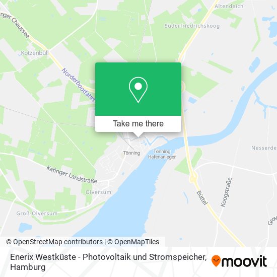 Enerix Westküste - Photovoltaik und Stromspeicher map