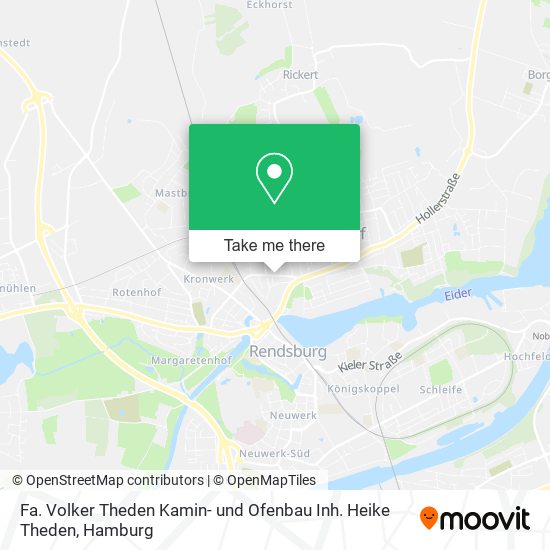 Fa. Volker Theden Kamin- und Ofenbau Inh. Heike Theden map