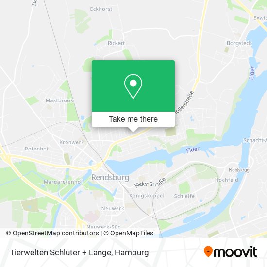 Tierwelten Schlüter + Lange map