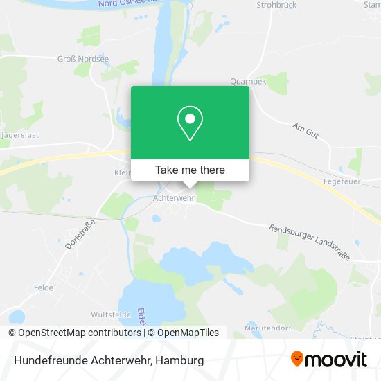 Hundefreunde Achterwehr map