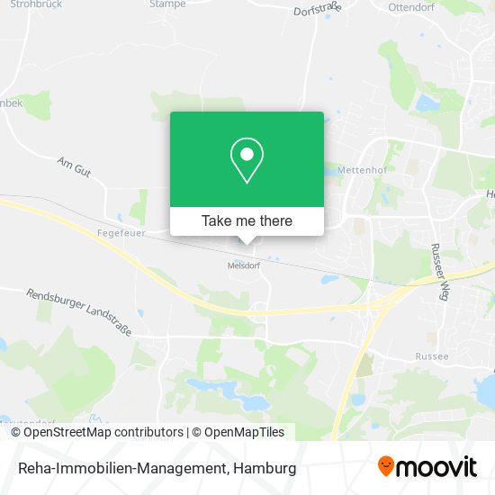 Reha-Immobilien-Management map