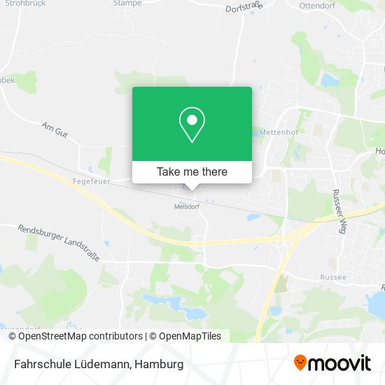 Fahrschule Lüdemann map