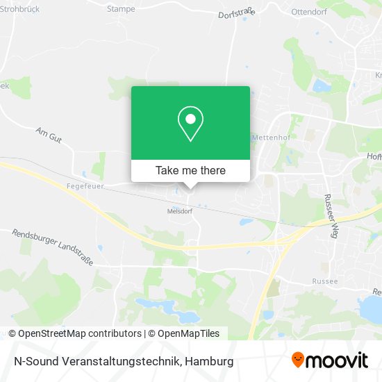 N-Sound Veranstaltungstechnik map