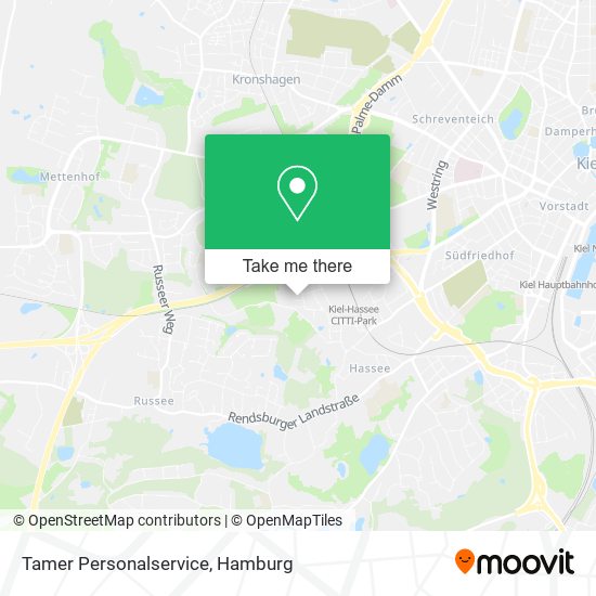 Карта Tamer Personalservice