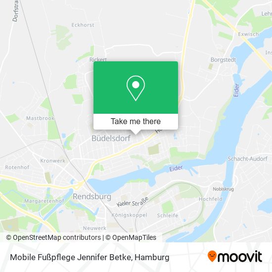 Mobile Fußpflege Jennifer Betke map