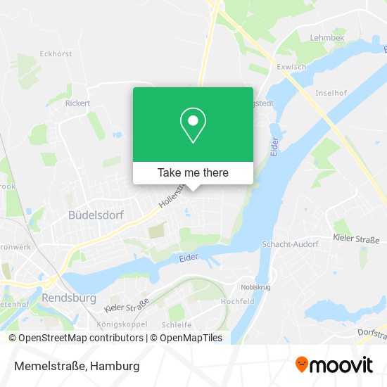 Memelstraße map