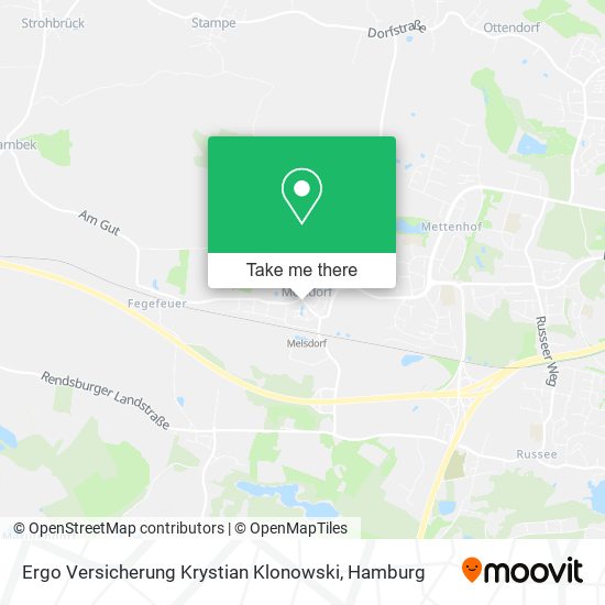 Ergo Versicherung Krystian Klonowski map