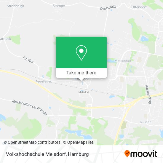 Volkshochschule Melsdorf map