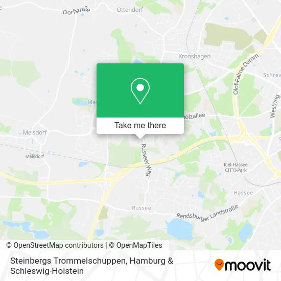 Карта Steinbergs Trommelschuppen