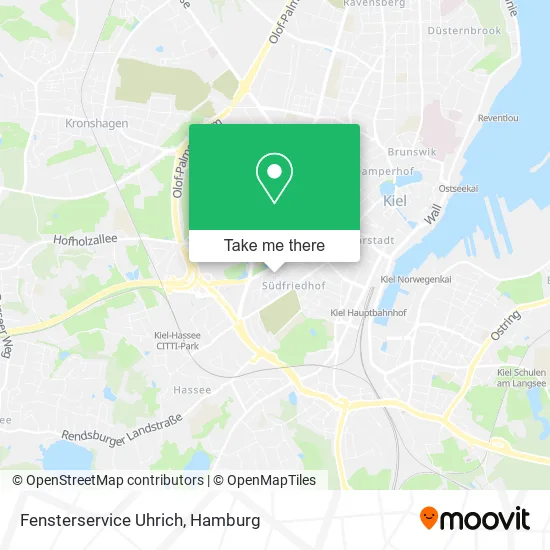 Карта Fensterservice Uhrich