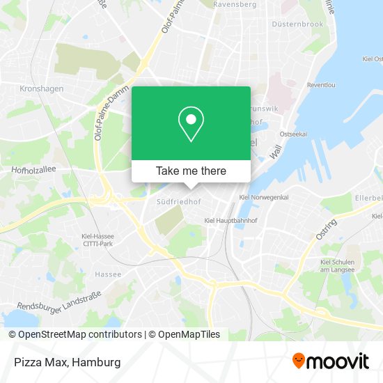 Pizza Max map