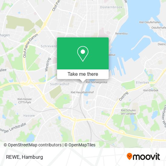 REWE map