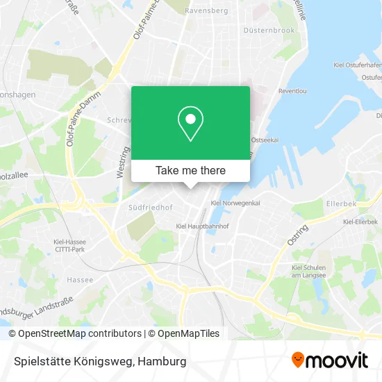 Карта Spielstätte Königsweg