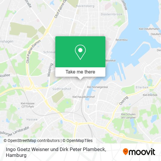 Ingo Goetz Weisner und Dirk Peter Plambeck map