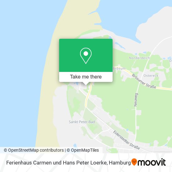 Ferienhaus Carmen und Hans Peter Loerke map