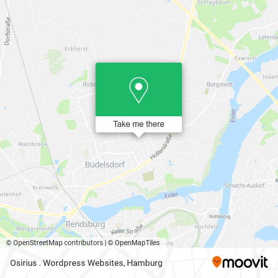Osirius . Wordpress Websites map