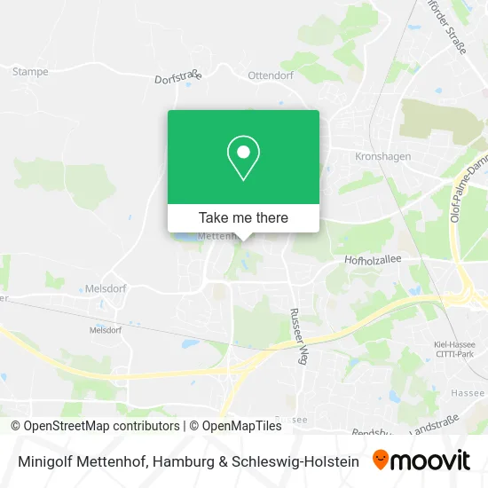 Карта Minigolf Mettenhof