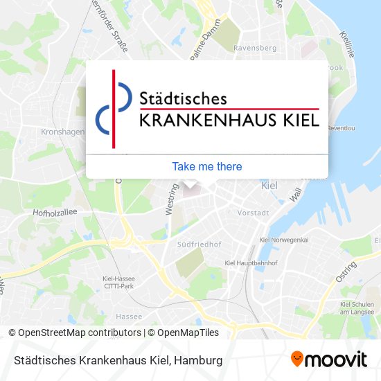 Карта Städtisches Krankenhaus Kiel