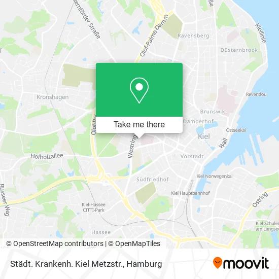 Städt. Krankenh. Kiel Metzstr. map