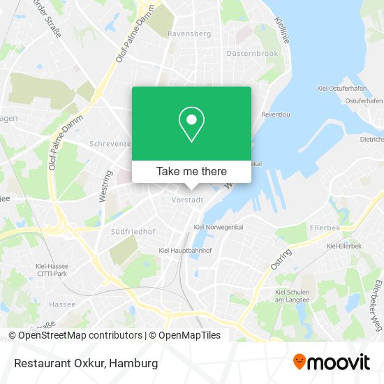 Restaurant Oxkur map