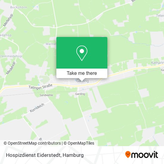 Hospizdienst Eiderstedt map