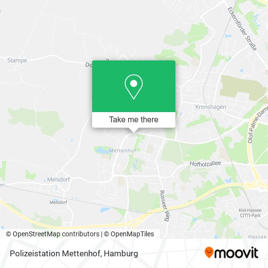 Polizeistation Mettenhof map