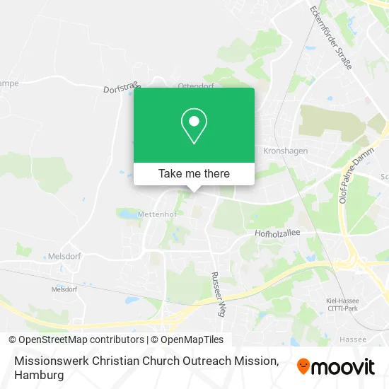 Карта Missionswerk Christian Church Outreach Mission