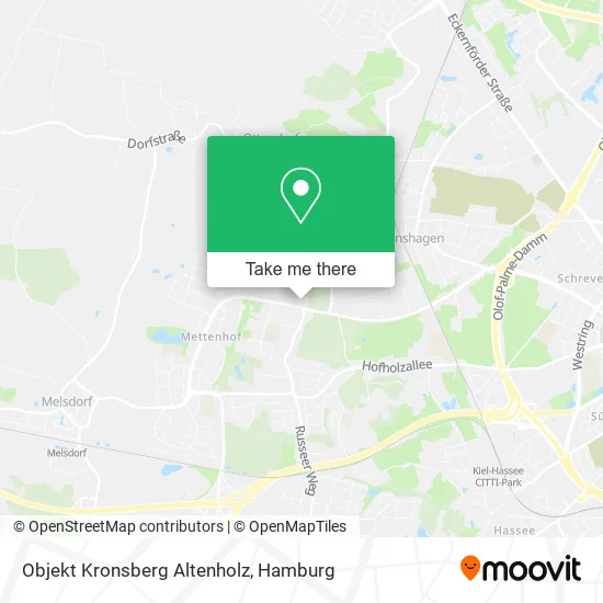 Карта Objekt Kronsberg Altenholz