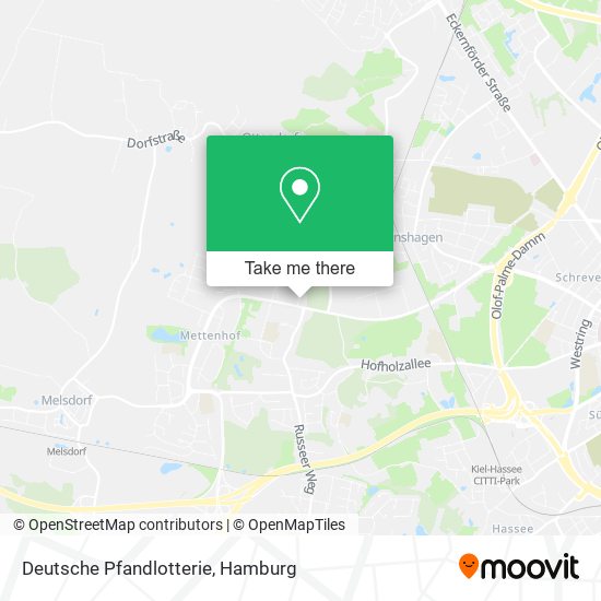 Deutsche Pfandlotterie map