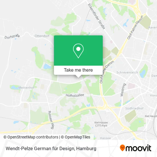 Карта Wendt-Pelze German für Design