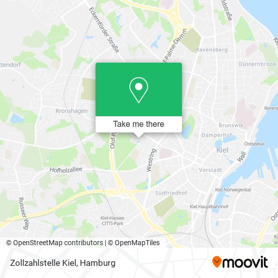 Zollzahlstelle Kiel map