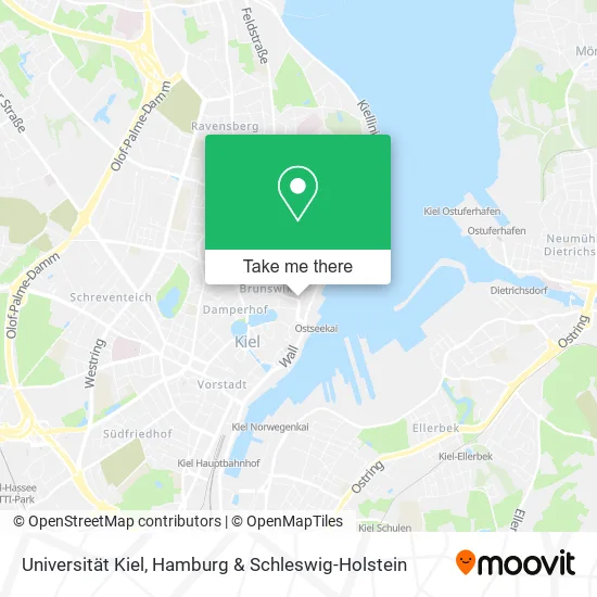 Карта Universität Kiel
