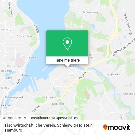 Fischwirtschaftliche Verein. Schleswig-Holstein map