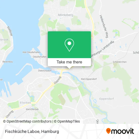 Карта Fischküche Laboe