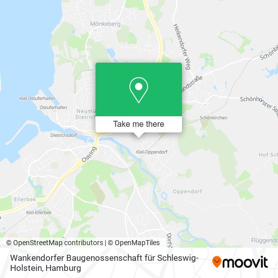 Карта Wankendorfer Baugenossenschaft für Schleswig-Holstein