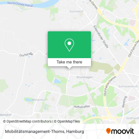 Mobilitätsmanagement-Thoms map