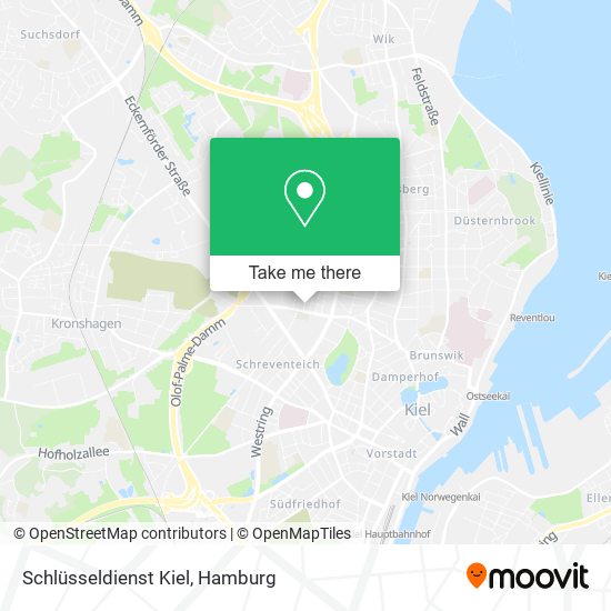 Schlüsseldienst Kiel map