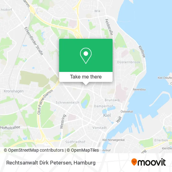 Карта Rechtsanwalt Dirk Petersen