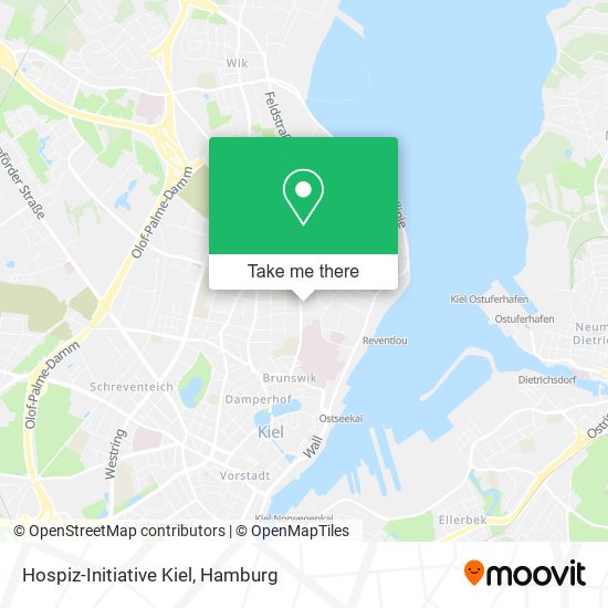 Hospiz-Initiative Kiel map