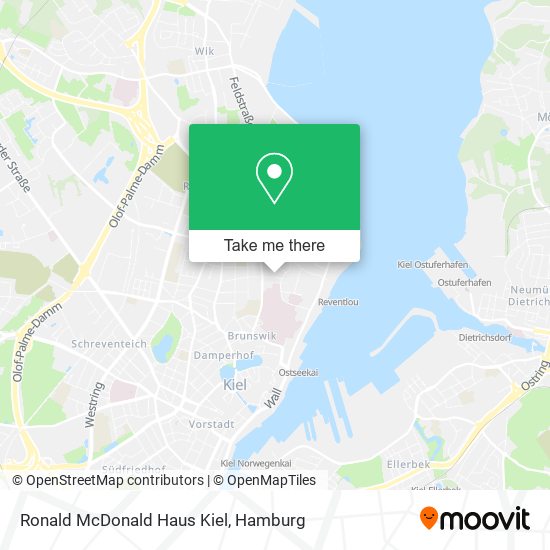 Ronald McDonald Haus Kiel map