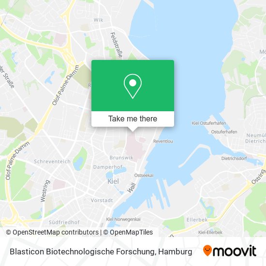 Blasticon Biotechnologische Forschung map