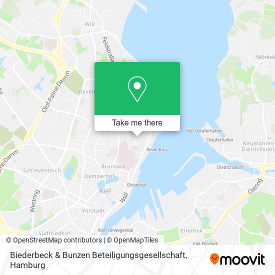 Карта Biederbeck & Bunzen Beteiligungsgesellschaft